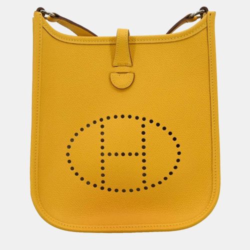 Jaune Epsom Evelyne TPM Shoulder Bag - Hermes - Modalova