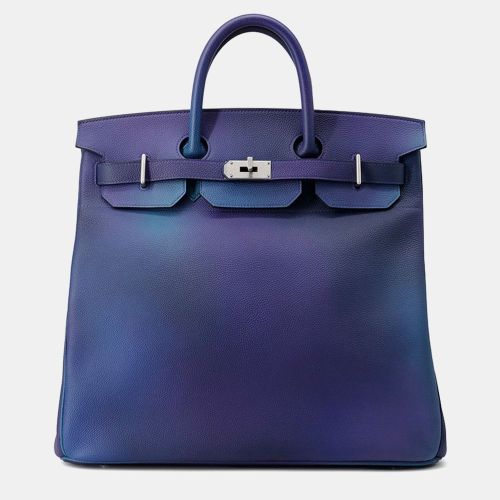 Hermes Haut A Courroies Cosmos Blue Nuit/Violet gradation Togo Leather Size 40 - Hermes - Modalova