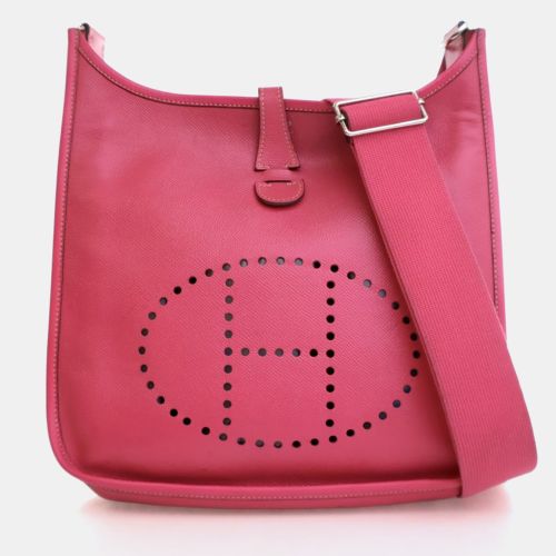 Hermes Rose Tyrien Epsom Evelyne III PM - Hermes - Modalova