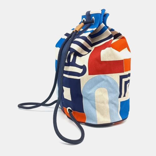 Bucket Backpack Canvas Drawstring Bag - Hermes - Modalova