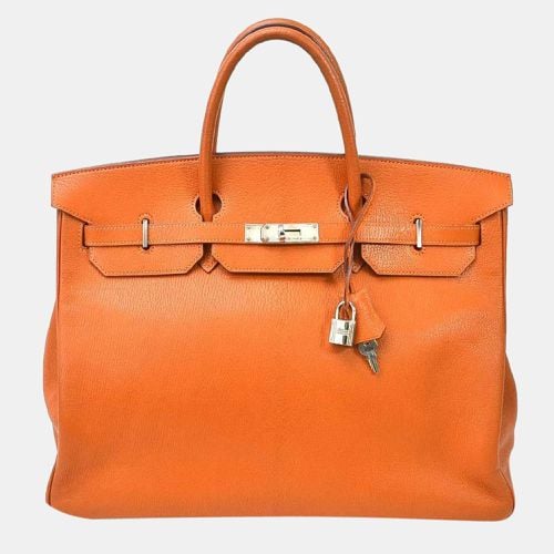 Hermes Handbag Birkin 40 Potiron Chevre Mizol Ladies Premium Feature - Hermes - Modalova