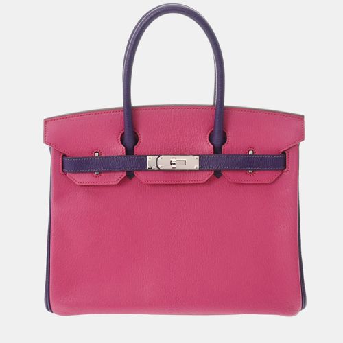 HERMES Birkin 30 SP Order Rose Shocking/Iris Palladium Hardware P Stamp (Around 2012) Ladies Chevre Handbag - Hermes - Modalova