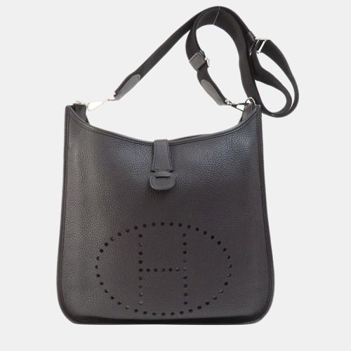 Hermes Evelyn 3 Black Shoulder Bag Togo Ladies - Hermes - Modalova