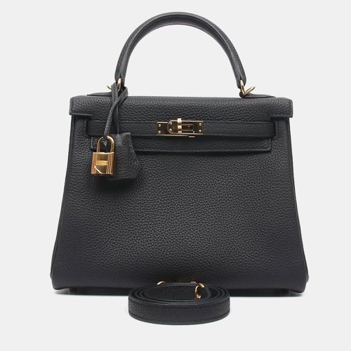 Hermes Black Togo Leather Kelly 25 Tote Bag - Hermes - Modalova