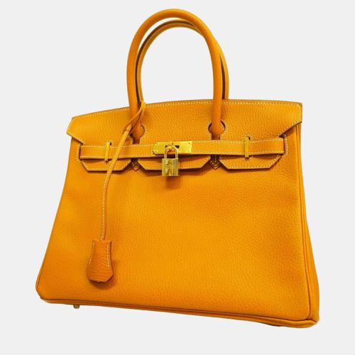 Hermes Ardennes Natural Birkin 30 C engraved Ladies Handbag - Hermes - Modalova