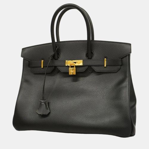 Hermes Black Ardennes Birkin 35 D Engraved Ladies Handbag - Hermes - Modalova