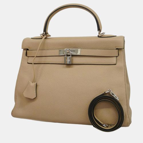 Hermes Beige Togo Kelly 32 G Stamp Ladies Handbag - Hermes - Modalova