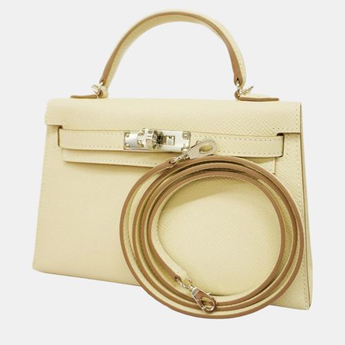 Hermes Cle Epson Kelly B Engraved Vaux Ladies Handbag - Hermes - Modalova