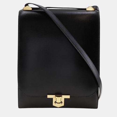 Hermes Black Leather Chaine d'Ancre Bag - Hermes - Modalova