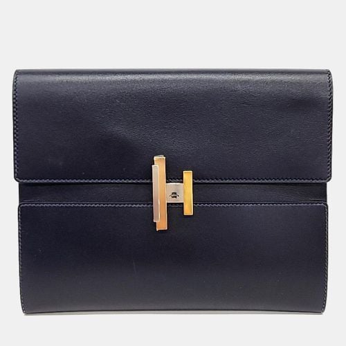 Hermes Leather Cinematic Clutch Bag - Hermes - Modalova