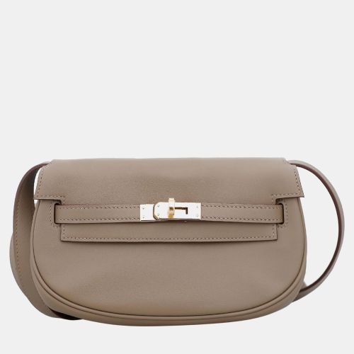 Hermes Brown Swift Leather Kelly Moove Bag - Hermes - Modalova