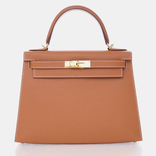 Hermes Gold Epsom Kelly 28 Handbag - Hermes - Modalova