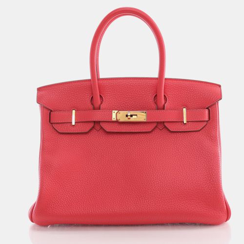 Hermes Rose Jaipur Togo Birkin 30 Handbag - Hermes - Modalova