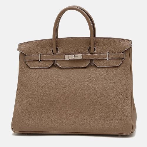 Hermes Etoupe Togo Birkin Handbag - Hermes - Modalova