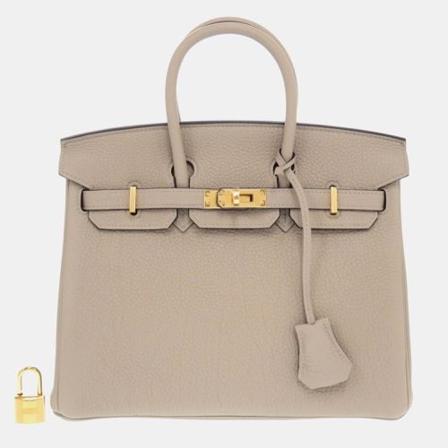 Hermes Grey Togo Tourtiere Birkin 25 Handbag - Hermes - Modalova