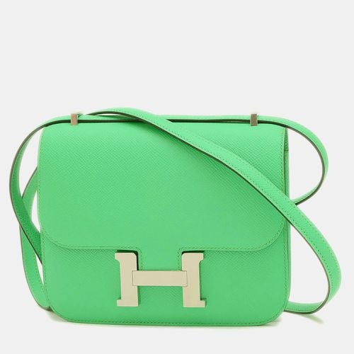 Hermes Vert Comic Epson Constance 18 Miroir Shoulder Bag - Hermes - Modalova