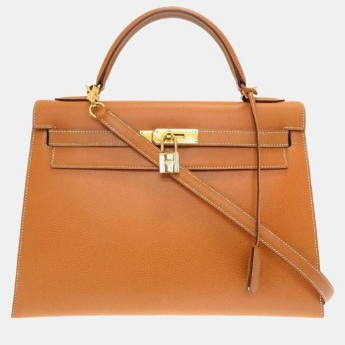 Hermes Natural Vache Kelly 32 Handbag - Hermes - Modalova