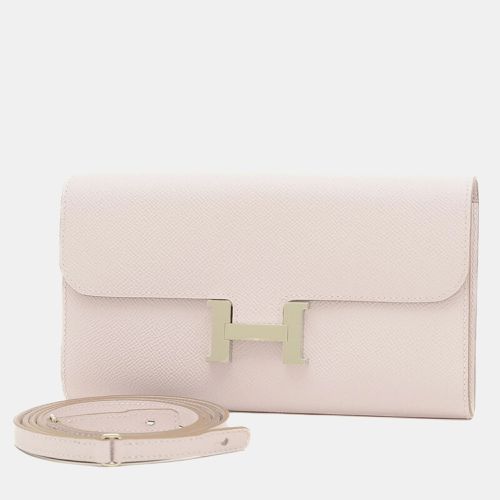 Hermes Pink Epsom Leather Constance To-Go Wallet - Hermes - Modalova