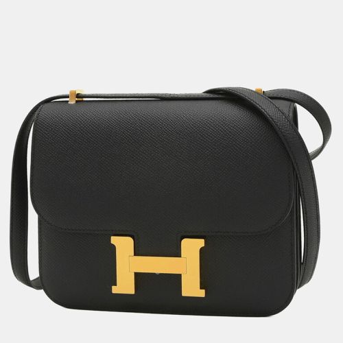 Hermes Black Epson Constance 18 Miroir Shoulder Bag - Hermes - Modalova