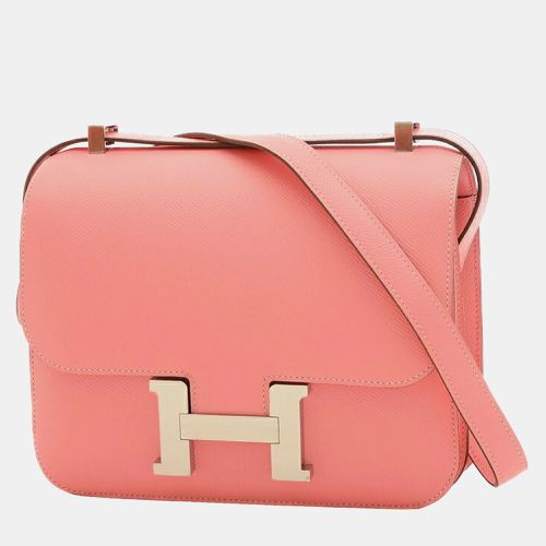 Hermes Rose Confetti Epson Constance 24 Shoulder Bag - Hermes - Modalova