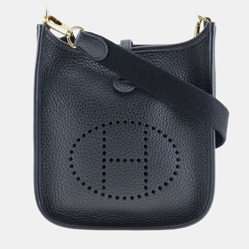 HERMES Evelyne TPM Shoulder Bag Amazon Taurillon Clemence Made in France 2020 Black/Gold Hardware Y Crossbody Snap Button EvelyneTPM Women's - Hermes - Modalova