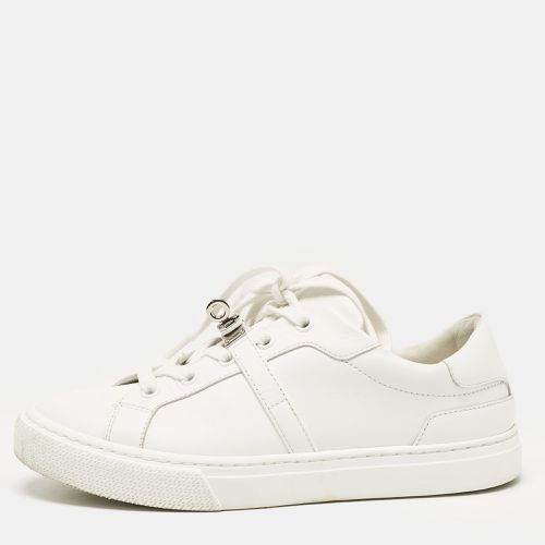 Hermes White Leather Day Sneakers Size 36 - Hermes - Modalova