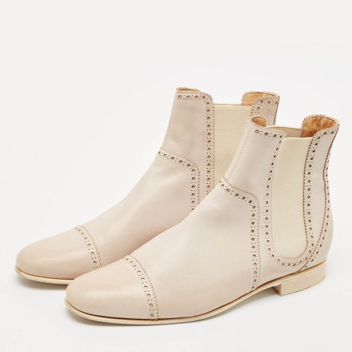 Leather Brighton Low Ankle Boots Size Size 37 - Hermes - Modalova
