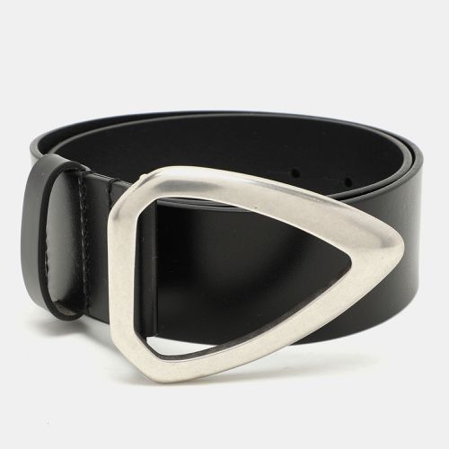 Isabel Marant Black Leather Idiano Buckle Belt 75CM - Isabel Marant - Modalova