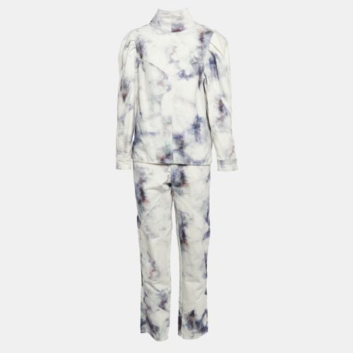 Isabel Marant Purple Tie-Dye Print Denim Jacket and Pants Set M - Isabel Marant - Modalova