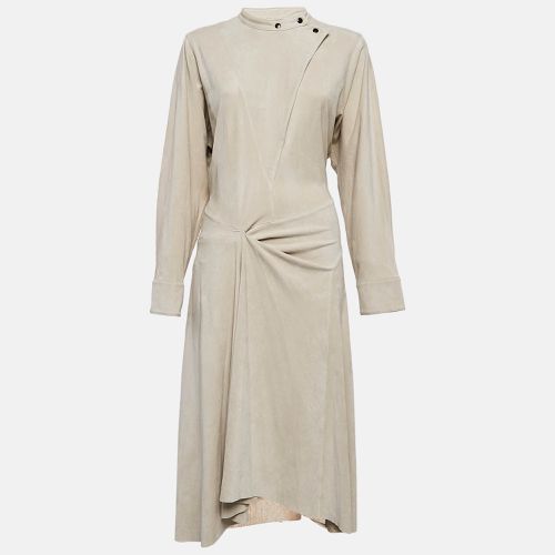 Isabel Marant Beige Faux Suede Calibea Midi Dress M - Isabel Marant - Modalova