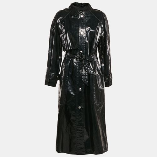 Cotton Blend Single Breasted Trench Coat M - Isabel Marant - Modalova