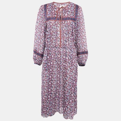 Isabel Marant Multicolor Floral Print Cotton Asymmetric Greila Dress S - Isabel Marant - Modalova