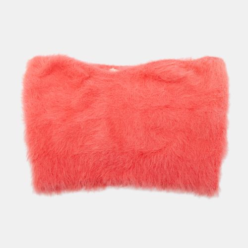 Isabel Marant Pink Faux Fur Crop Tube Top S - Isabel Marant - Modalova