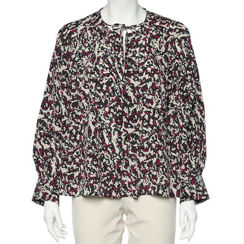 Isabel Marant Multicolor Printed Silk Oversized Top M - Isabel Marant - Modalova