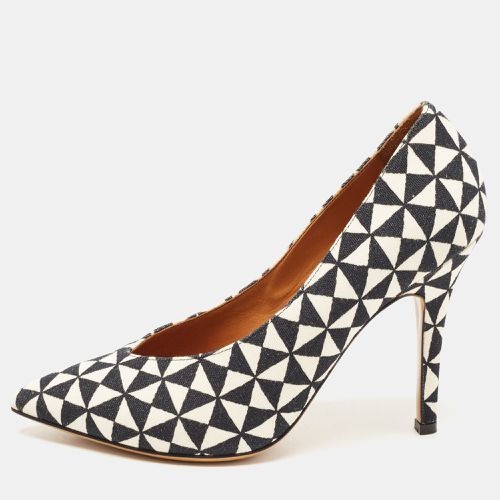 Black/ Printed Canvas Pumps Size 38 - Isabel Marant - Modalova