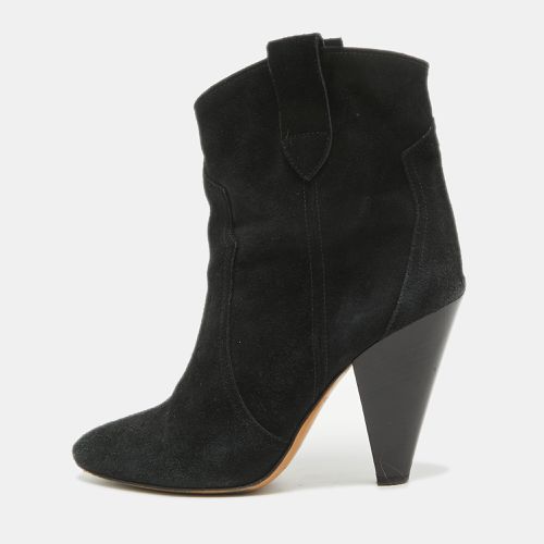 Isabel Marant Black Suede Ankle Boots Size 37 - Isabel Marant - Modalova