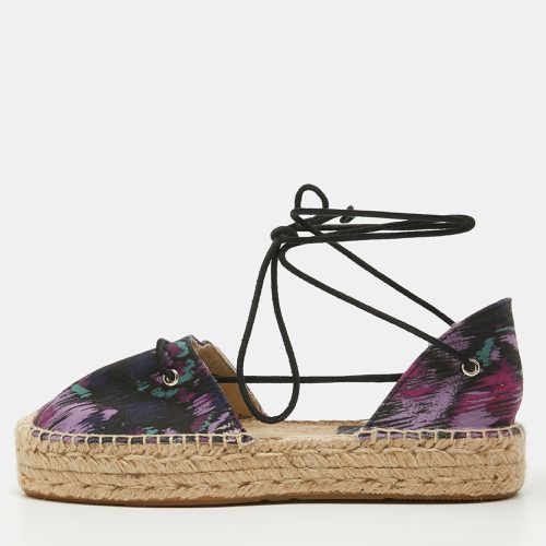 Isabel Marant Multicolor Canvas Crelyne Espadrille Flats Size 39 - Isabel Marant - Modalova