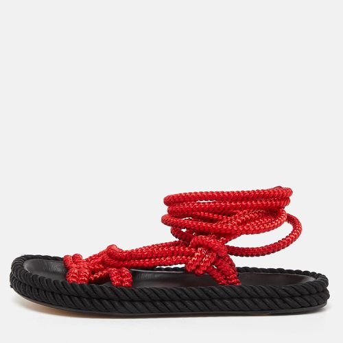 Isabel Marant Red Rope Lou Flat Sandals Size 39 - Isabel Marant - Modalova