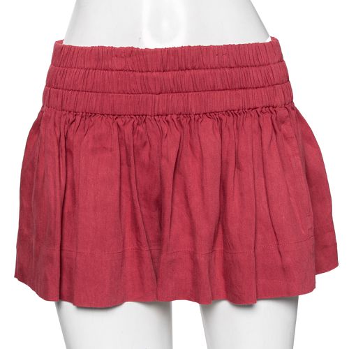 Isabel Marant Etoile Red Linen Blend Shorts S - Isabel Marant Etoile - Modalova