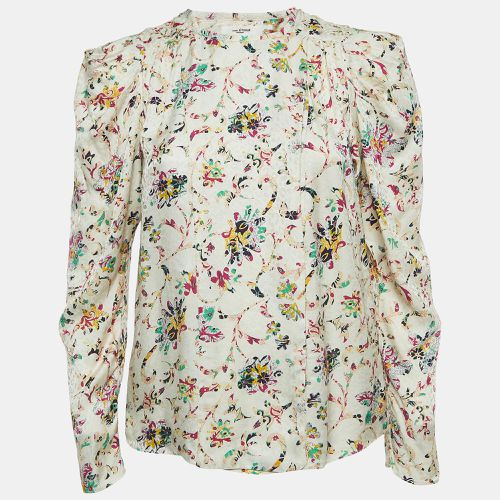 Print Crepe Long Sleeve Blouse XS - Isabel Marant Etoile - Modalova