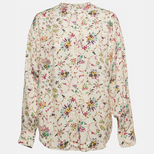 Isabel Marant Etoile Multicolor Floral Print Crepe Blouse M - Isabel Marant Etoile - Modalova