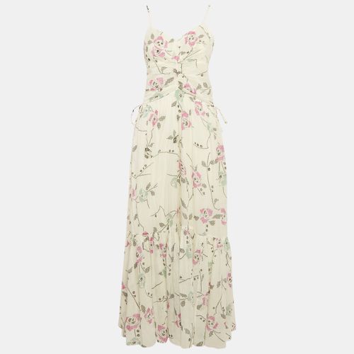 Printed Cotton Sleeveless Maxi Dress S - Isabel Marant Etoile - Modalova