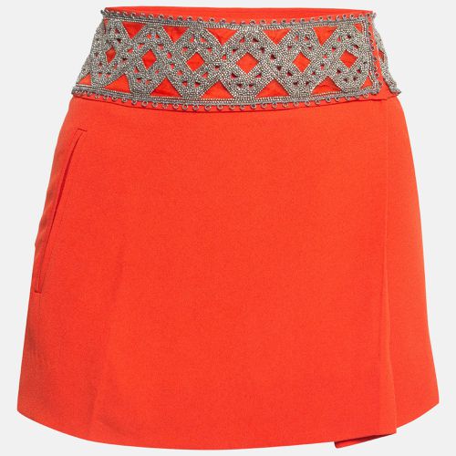 Isabel Marant Orange Embellished Crepe Mini Skirt S - Isabel Marant - Modalova