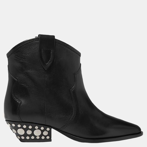 Isabel Marant Leather Embellished Heel Ankle Boots 41 - Isabel Marant - Modalova