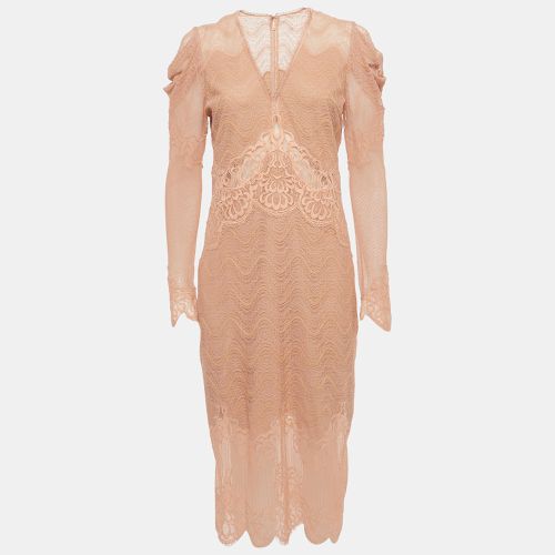 Jonathan Simkhai Peach Lace Midi Dress M - Jonathan Simkhai - Modalova