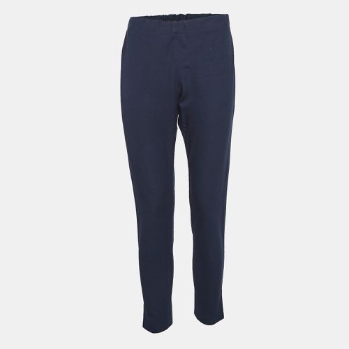 Joseph Navy Blue Stretch Gabardine Ankle Length Pants M - Joseph - Modalova