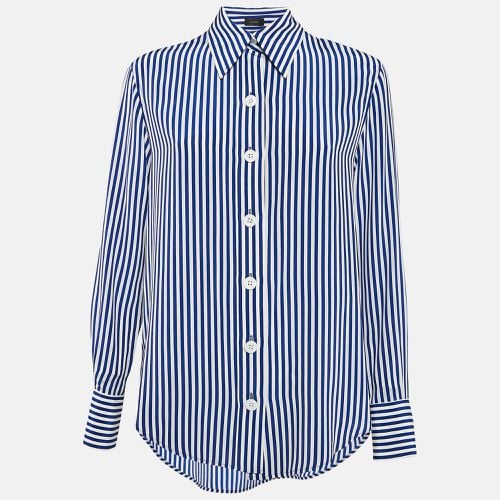 Joseph Blue Deck Chair Stripe Silk Garconne Shirt S - Joseph - Modalova