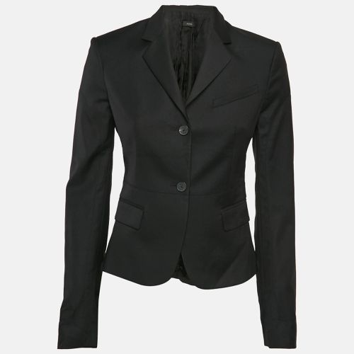 Joseph Black Wool Single Breasted Super 100 Blazer S - Joseph - Modalova