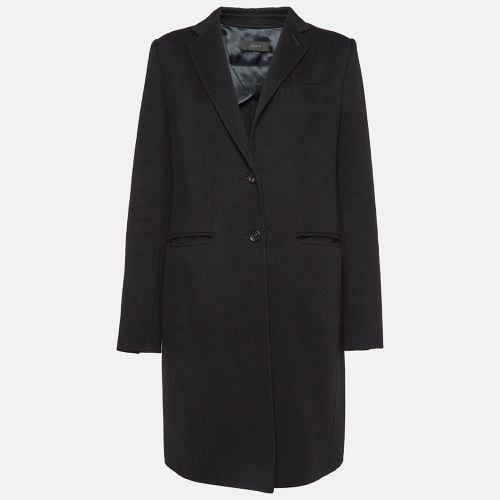 Joseph Black Wool & Cashmere Mid-Length Coat L - Joseph - Modalova