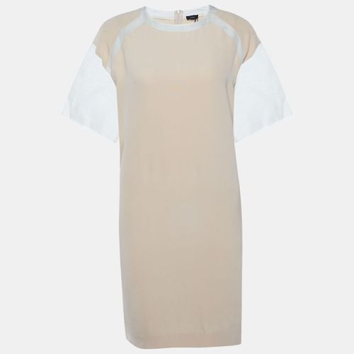 Light Silk & Organza Detail Shift Dress S - Joseph - Modalova